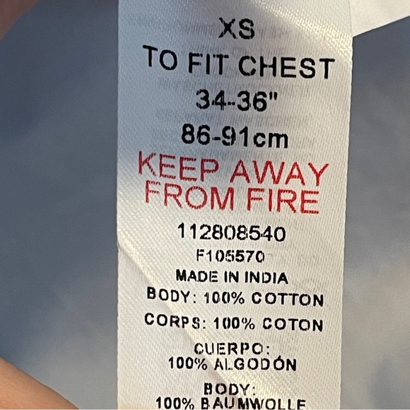 TOPMAN Revolution Intl Grey Button Down XS - Picture 4 of 5